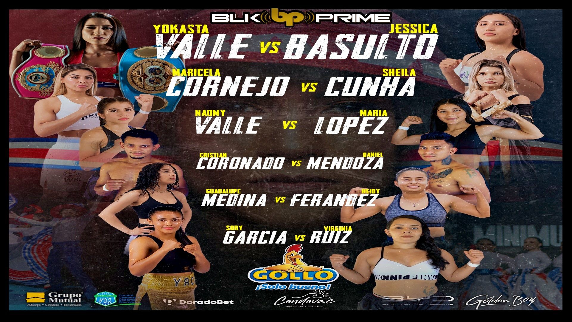 Yokasta Valle Vs Jessica Basulto Full Fight Card 