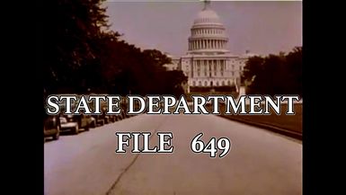 State Department File 649