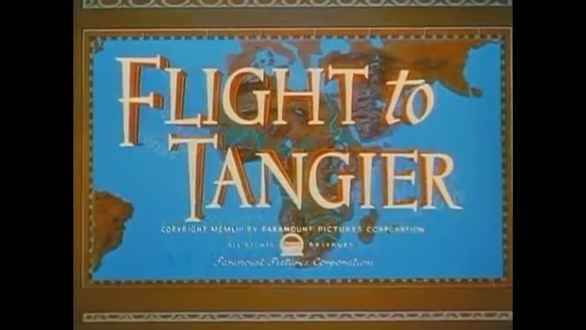  Flight To Tangier