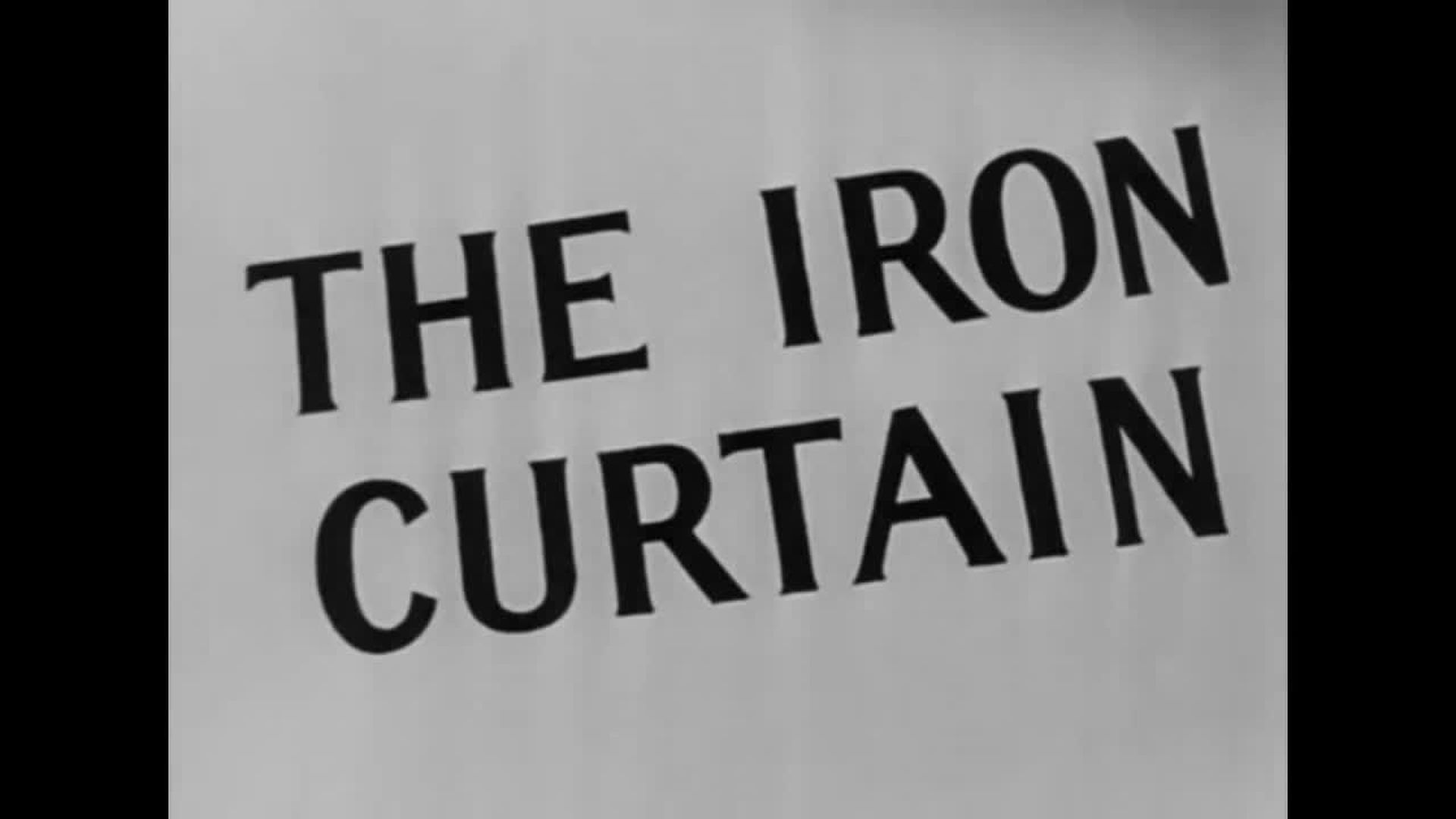 The Iron Curtain