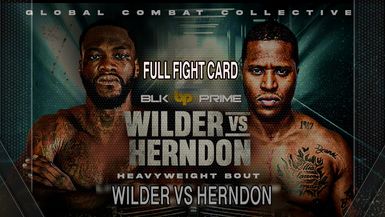 WILDER VS HERNDON FULL FIGHT CARD